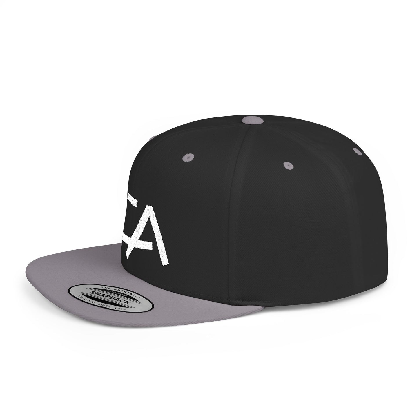 Urban Underground Collection - "CA" California, Embroidered Snapback Flat bill hat - CaliPride Clothing