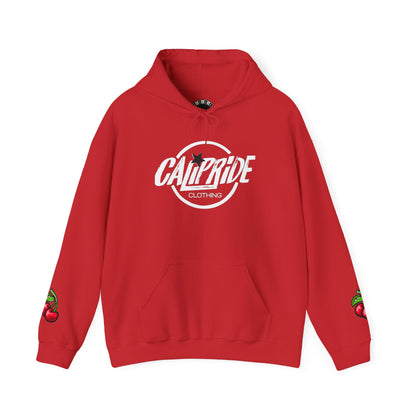 Urban Underground Collection - West Coast State of Mind, Checkers & Cherries Sugar Skull Hoodie - CaliPride Clothing