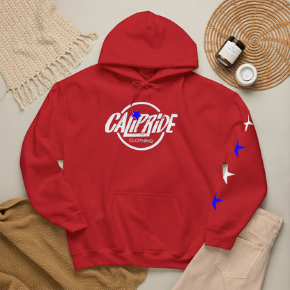 Urban Underground Collection | West Coast Vibe series - Graphic & Stars Hoodie - CaliPride Clothing