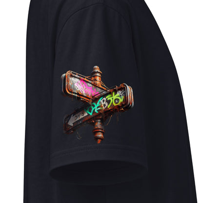 Urban Underground Collection - Neon Drip, Skateboard, Graphic 4-way T Shirt - CaliPride Clothing