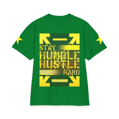 Urban Underground Collection - 'Stay Humble, Hustle Hard' double sided Rockstar Graphic T Shirt — CaliPride Clothing