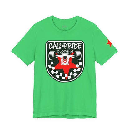 Copy of Concrete & Scars Skatewear Collection - Checkered Truck Emblem, Graphic T-Shirt — CaliPride Clothing