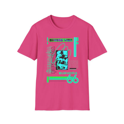 Urban Underground Collection - Savage Vibe, Euphoria 66, Graphic T Shirt - CaliPride Clothing