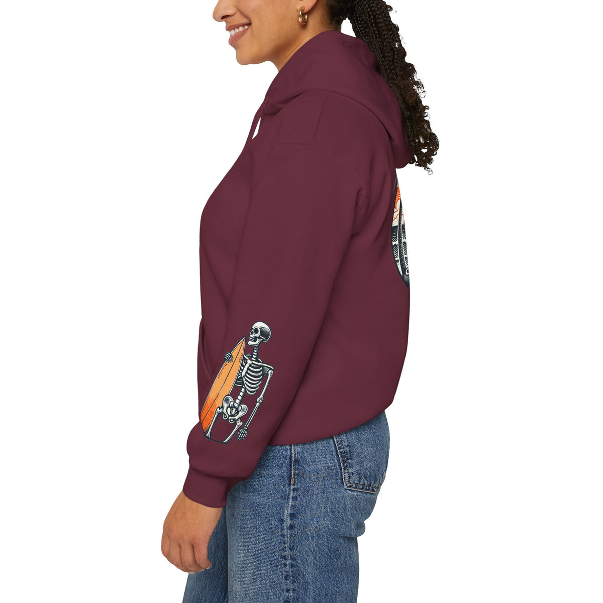 Surf & Beach Collection - Even After Death, I Ride, Premium Hoodie - CaliPride Clothing