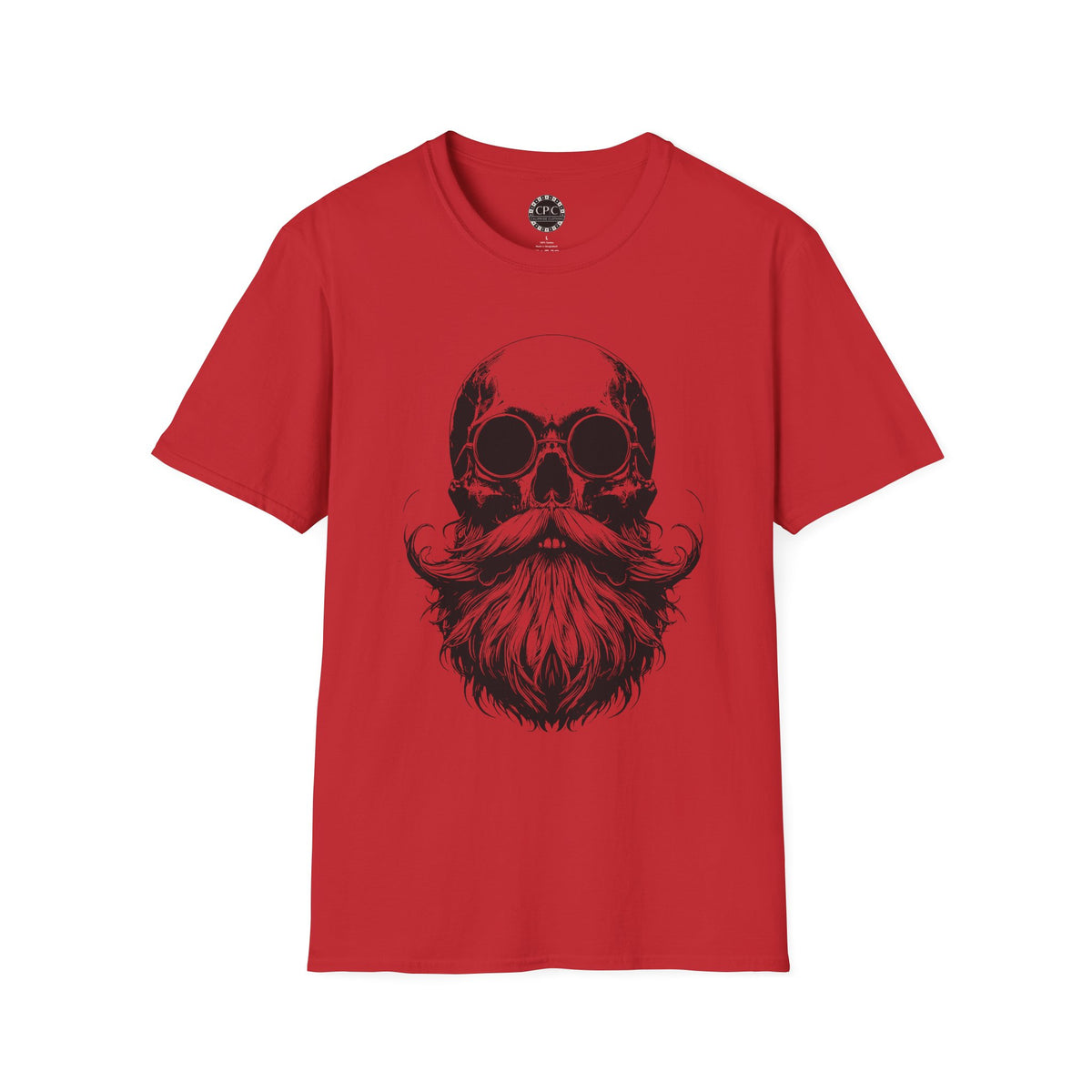 Pacific Works Collection - Vintage Bearded Skull Graphic T-Shirt — CaliPride Clothing