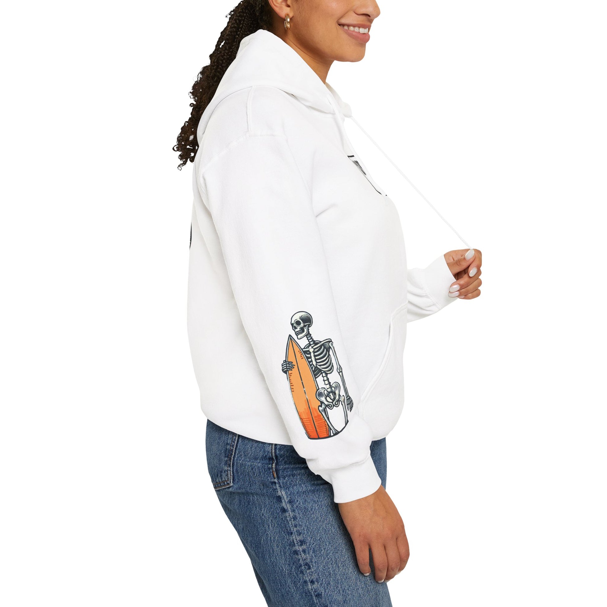 Surf & Beach Collection - Even After Death, I Ride, Premium Hoodie - CaliPride Clothing