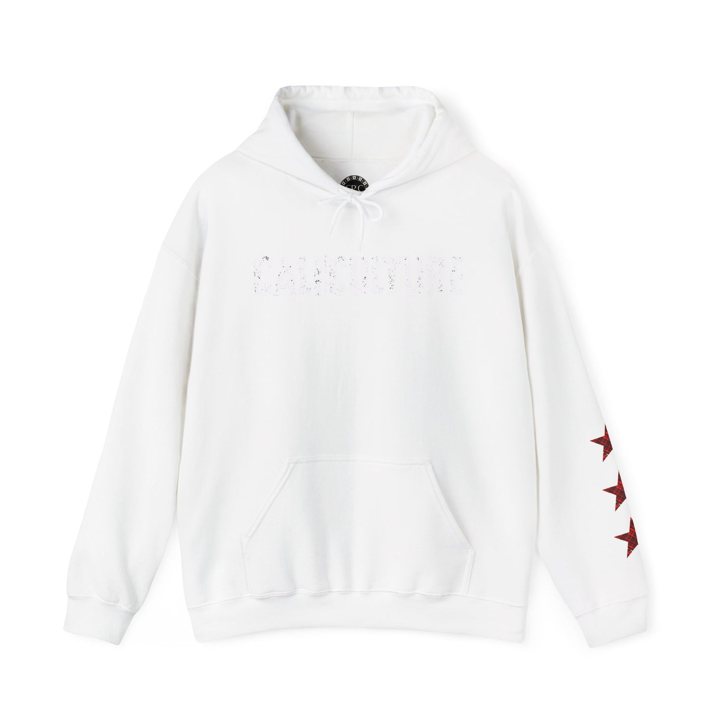 Skate & Surf Collection - CALI | CULTURE, Red Plaid Emblan w Stars Hoodie - CaliPride Clothing