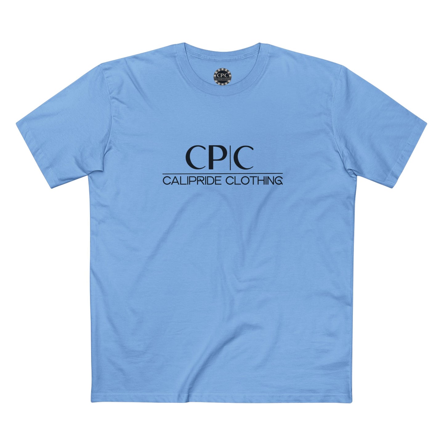 The Elite Collection - Signature Essentials, CP | C, Premium T-Shirt, black logo - CaliPride Clothing
