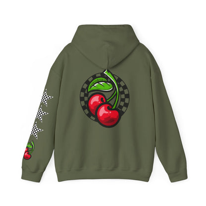 Cherries, Checkers, & Stars Graphic Hoodie | CaliPride Clothing