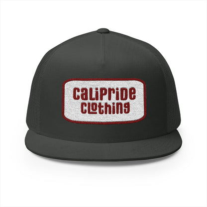 CaliPride Clothing Red Oval Logo Trucker Cap