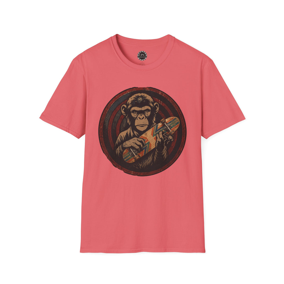 Pacific Works Collection - Chimpin' Around Graphic T-Shirt — CaliPride Clothing
