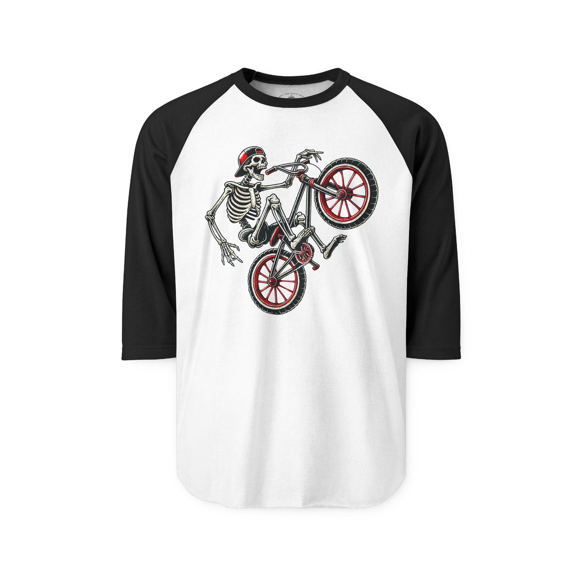 Skate & Surf Raglan Collection - Ride Til' I Die, Graphic Raglan Tee — CaliPride Clothing
