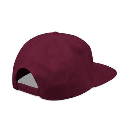 Pacific Works Collection - Signature Logo, Offset, Flat Bill Snapback Hat — CaliPride Clothing