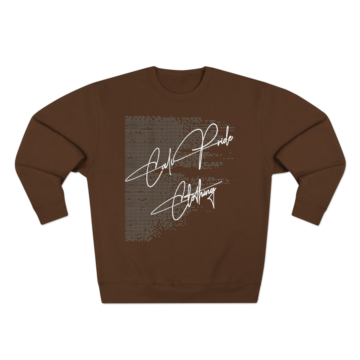 The Elite Collection - Founder's Signature No. 1, Pixel Fade, Premium Sweatshirt - CaliPride Clothing