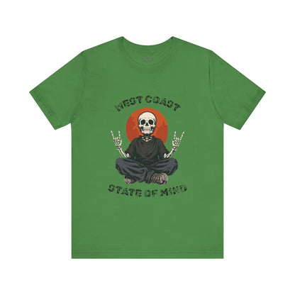Skate & Surf Collection - Zen to the Bone, Vintage Skeleton Graphic T-Shirt — CaliPride Clothing