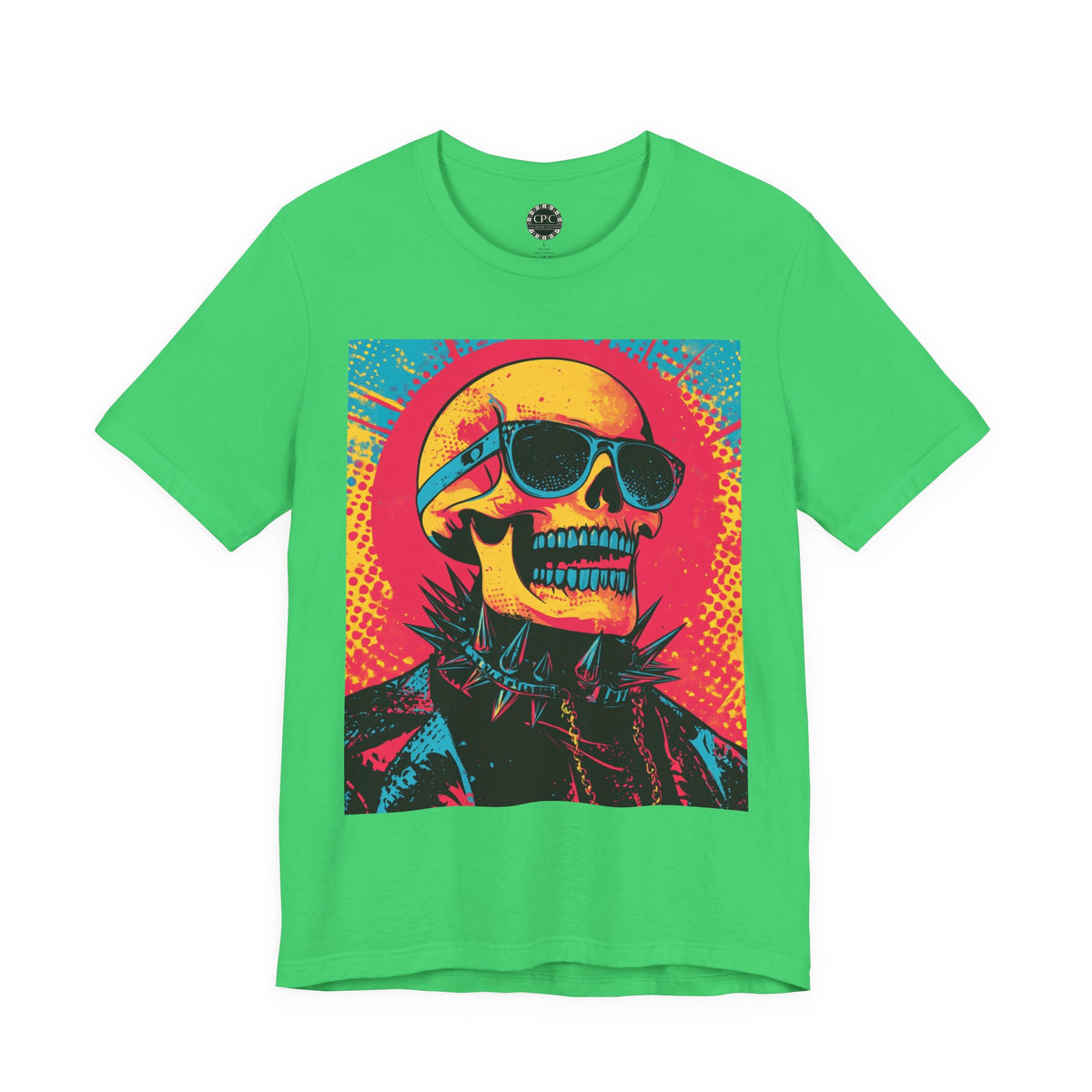 Punk Resurrected Collection - Blue Toothed Punk, Retro Graphic T - Shirt - CaliPride Clothing