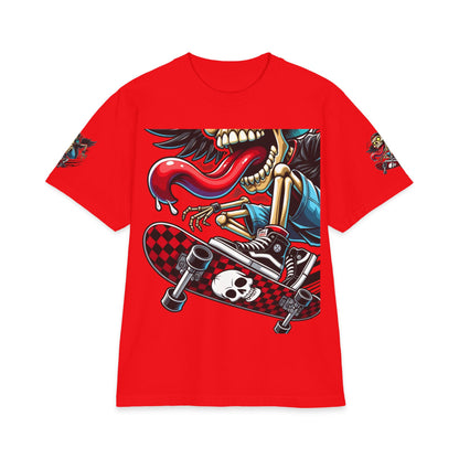 Urban Underground Collection - Neon Drip, Tongue Out, Graphic 4-way T Shirt - CaliPride Clothing