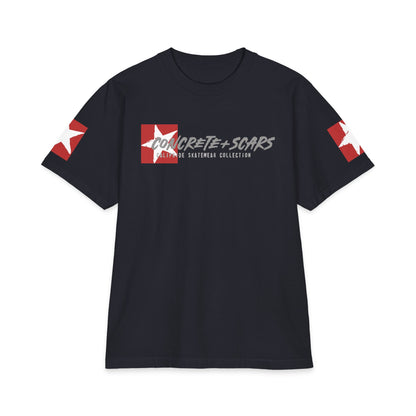 Concrete + Scars Skatewear Collection - C+S Signature Logo, Graphic T-Shirt — CaliPride Clothing
