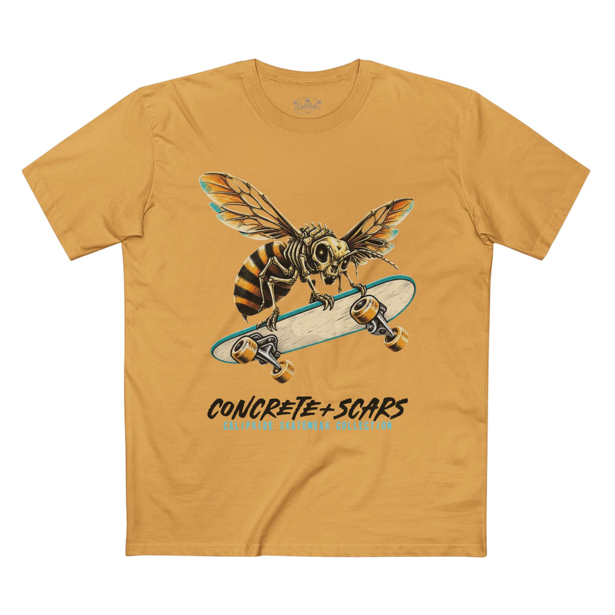Concrete & Scars Collection - Bee Shredder, Graphic T-Shirt — CaliPride Clothing