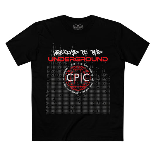Urban Underground Collection - Welcome to the Underground, Graphic T Shirt — CaliPride Clothing