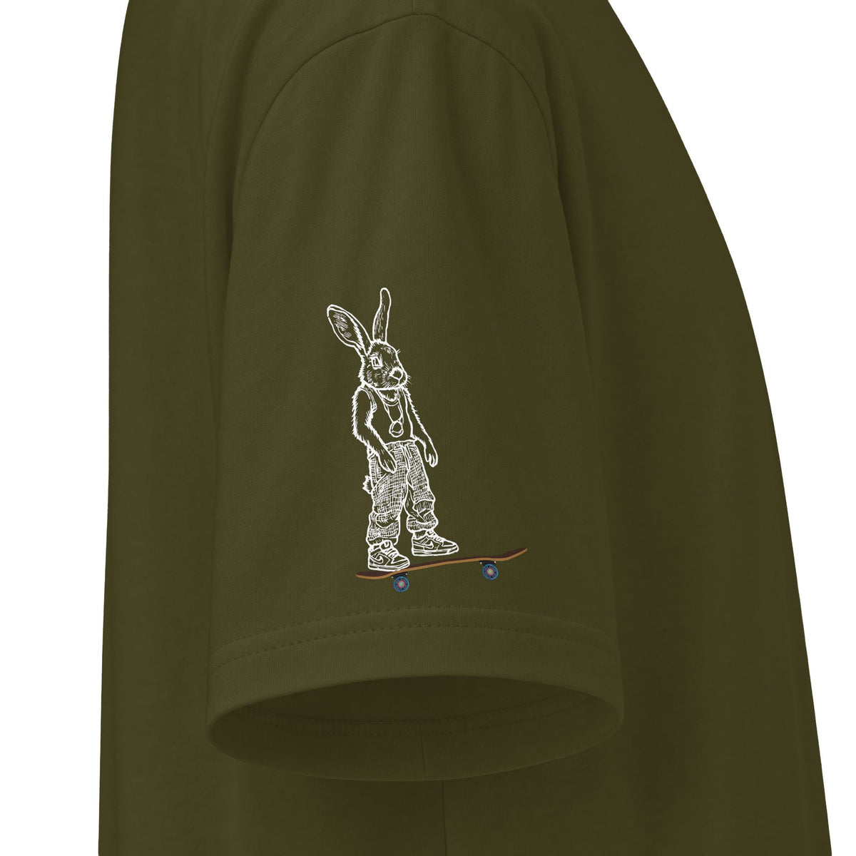 Concrete & Scars Skatewear Collection - Skateboard Bunny, Graphic T-Shirt – CaliPride Clothing