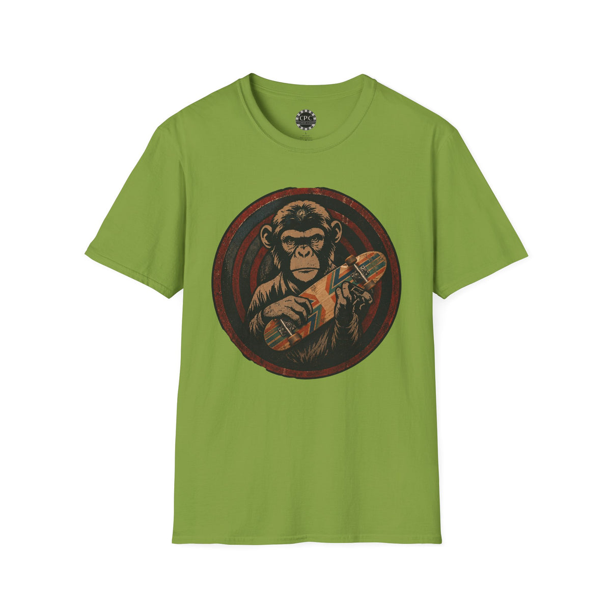 Pacific Works Collection - Chimpin' Around Graphic T-Shirt — CaliPride Clothing