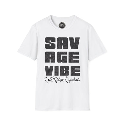 "Savage Vibe Graffiti Block" Series, Black & Grey logo — CaliPride Clothing