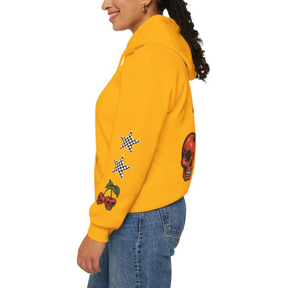 Skate & Surf Collection - Angry Cherry, Graphic Hoodie | CaliPride Clothing