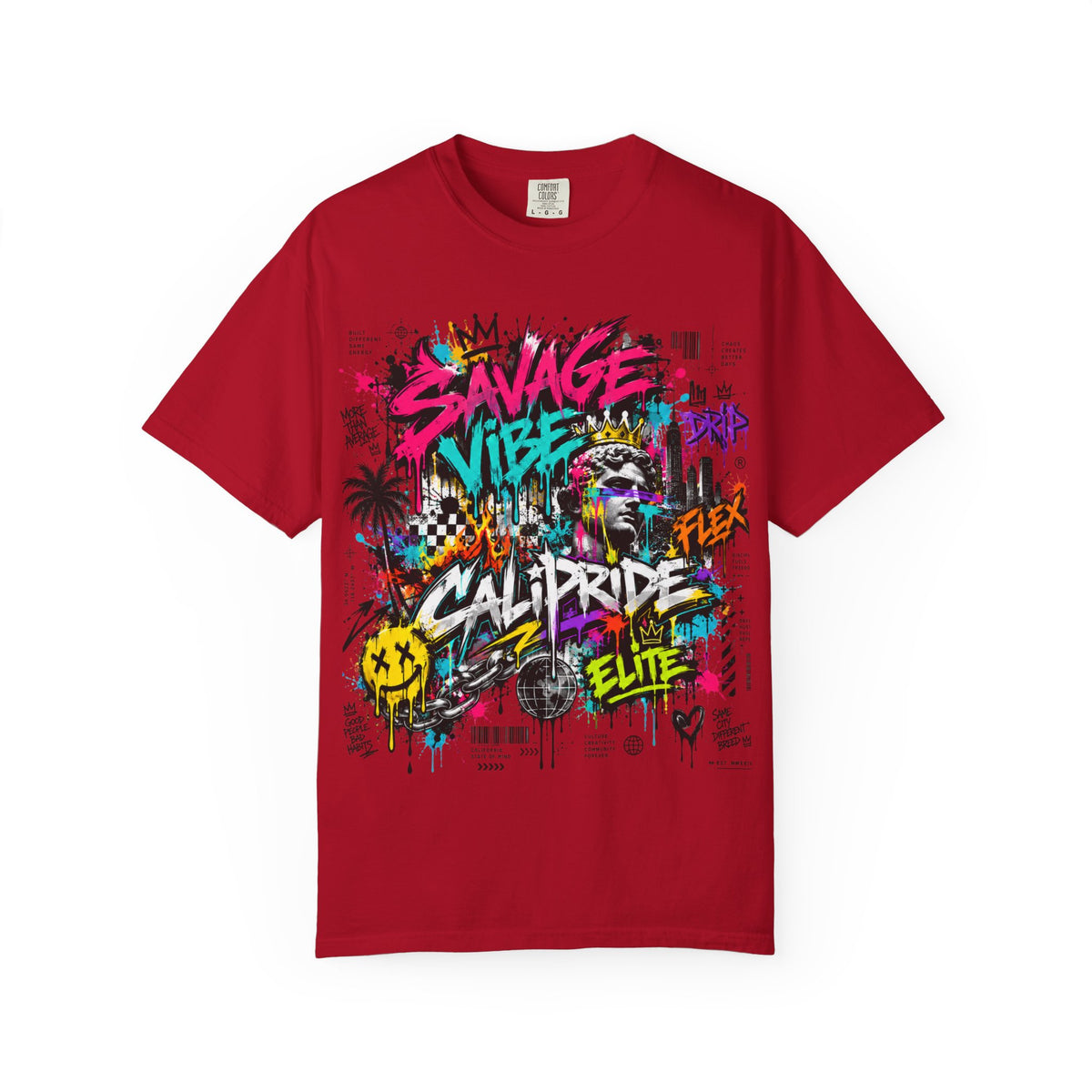 Urban Underground Collection - Savage Vibe, Old School Bang, Graphic T-Shirt - CaliPride Clothing