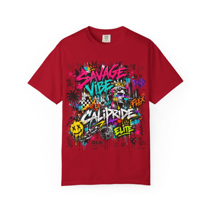 Urban Underground Collection - Savage Vibe, Old School Bang, Graphic T-Shirt - CaliPride Clothing