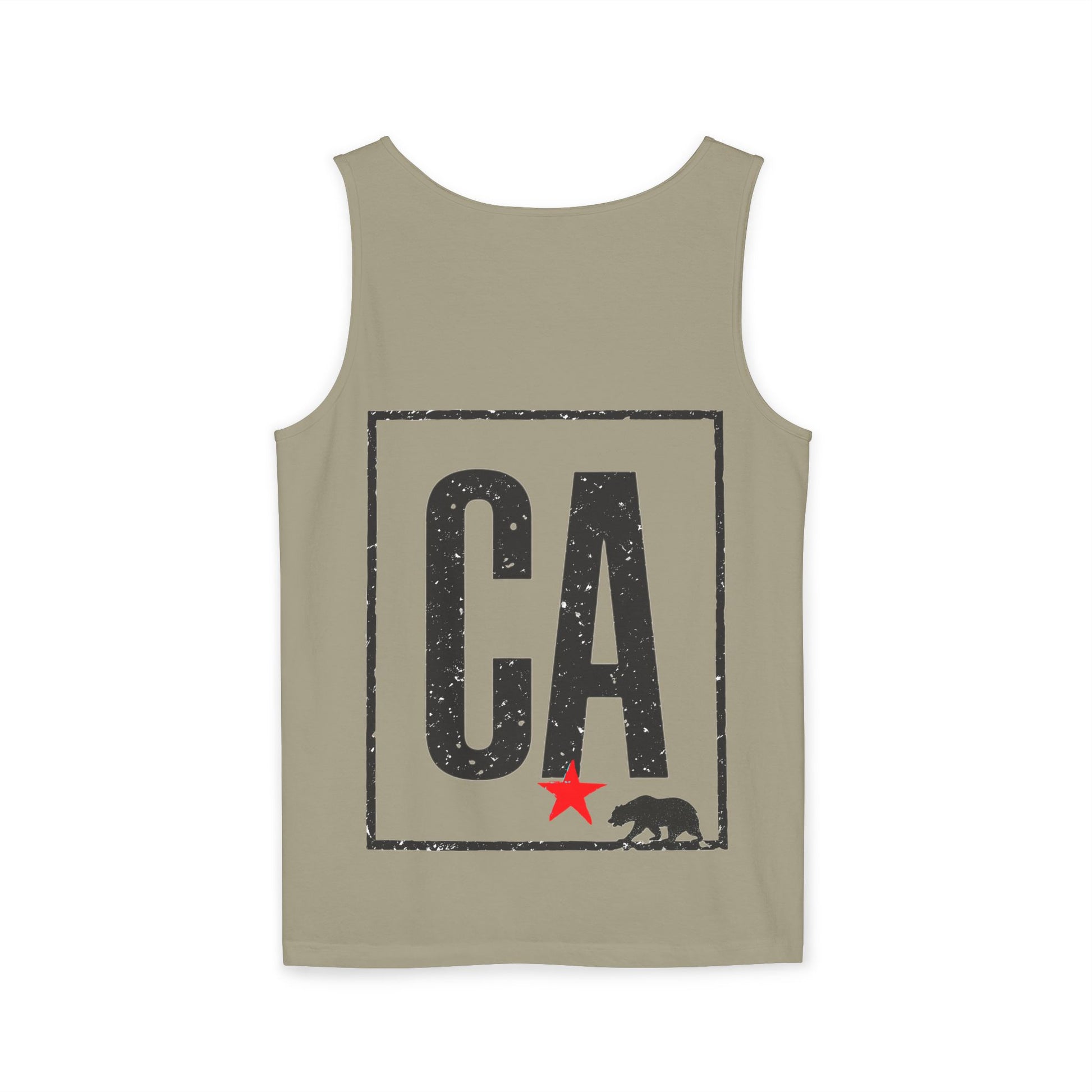 Surf & Beach Collection - CA State Bear, Tank Top | CaliPride Clothing
