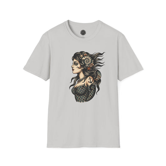 Pacific Works Collection - Vintage Mermaid Graphic T-Shirt — CaliPride Clothing