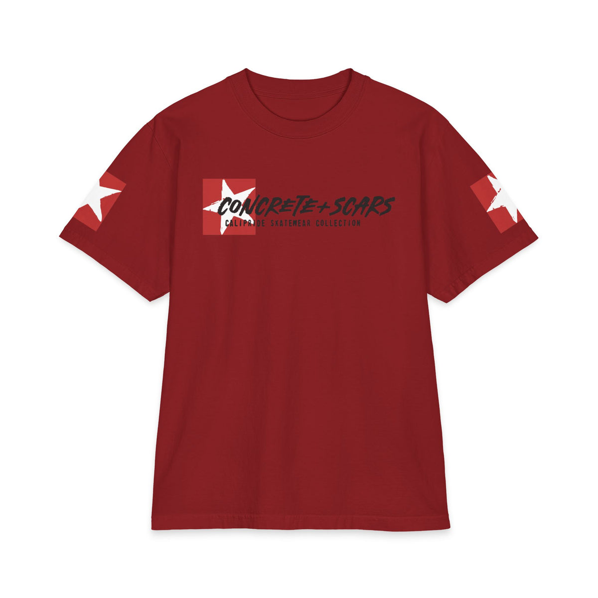 Concrete + Scars Skatewear Collection - C+S Signature Logo, Graphic T-Shirt — CaliPride Clothing
