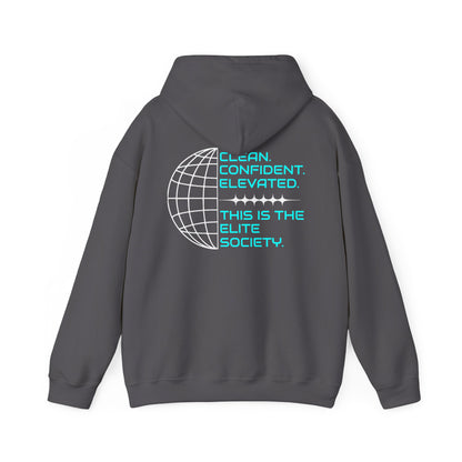 The Elite Collection - Elite Society, Founder's Signature No. 1, Globe Theory, Premium Hoodie - CaliPride Clothing