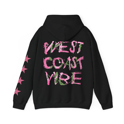 Urban Underground Collection | West Coast Vibe series - Multicolor Graphic & Stars Hoodie - CaliPride Clothing