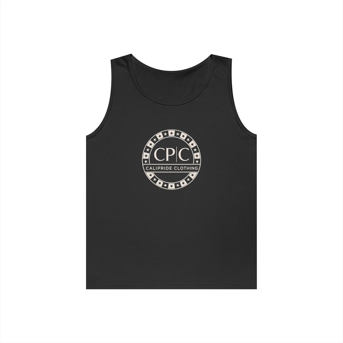 CP | C Logo, Checker Star Loose Tank Top | CaliPride Clothing