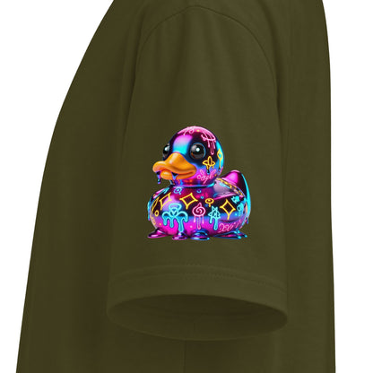 Urban Underground Collection - Neon Drip, Rub'a Ducky, Graphic 4-way T Shirt - CaliPride Clothing