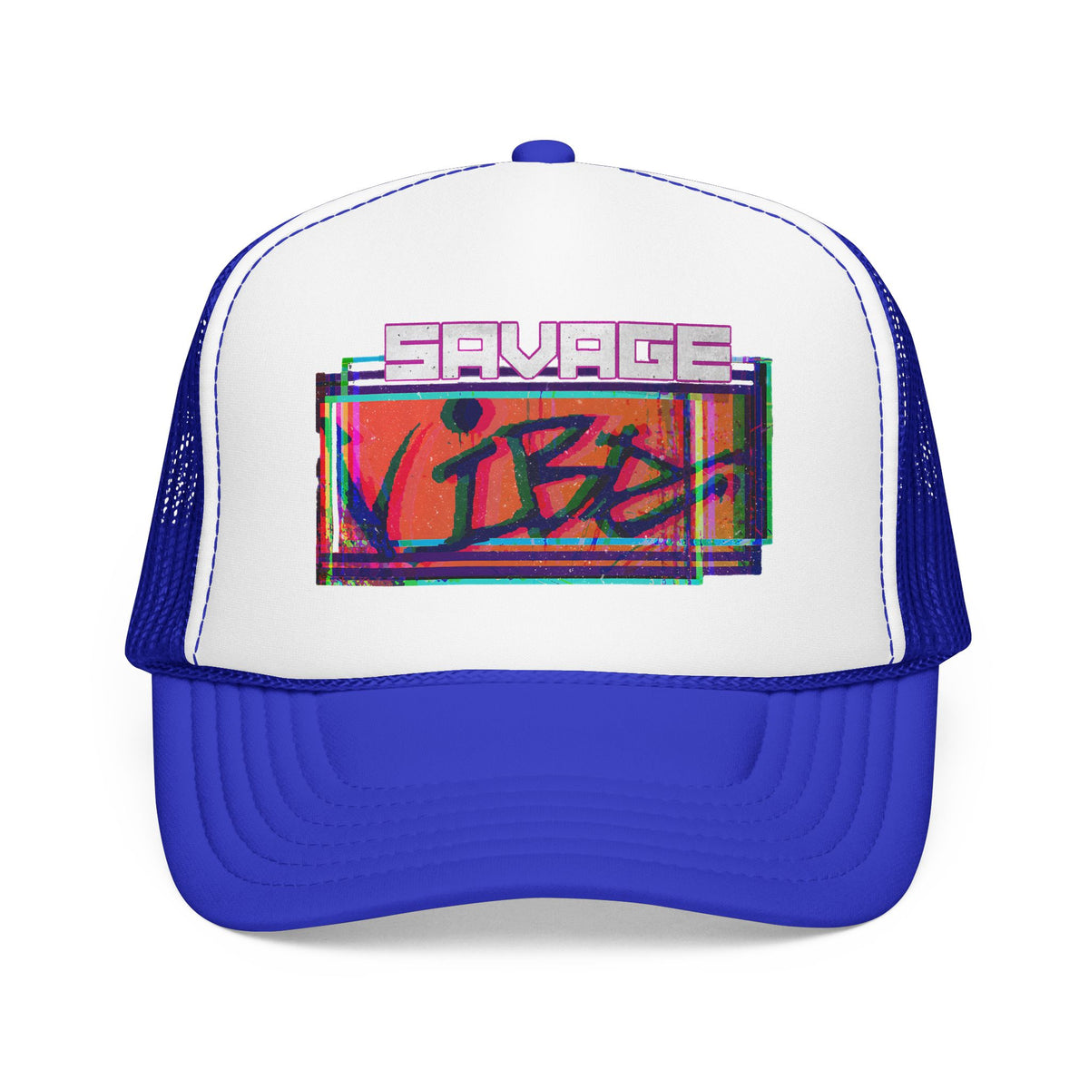 Urban Underground Collection - Bold & Big Color Vibes, Savage Vibe Foam Trucker Hat – DFT printing