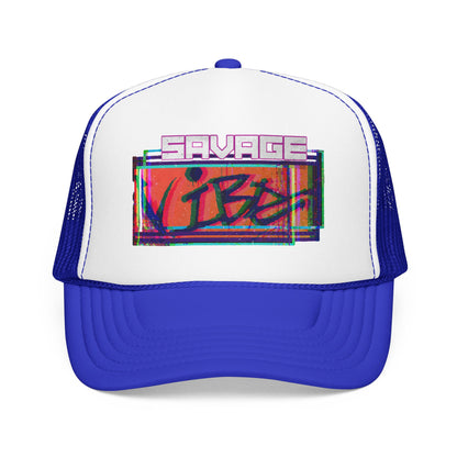 Urban Underground Collection - Bold & Big Color Vibes, Savage Vibe Foam Trucker Hat – DFT printing
