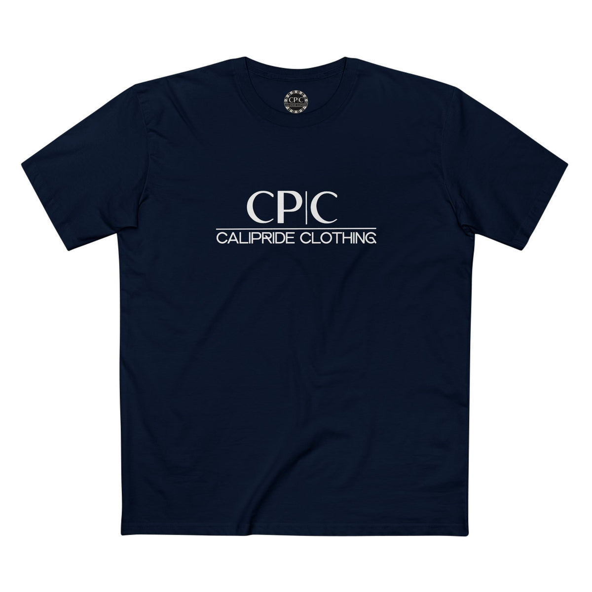 The Elite Collection - Signature Essentials, CP | C, Premium T-Shirt, black logo - CaliPride Clothing
