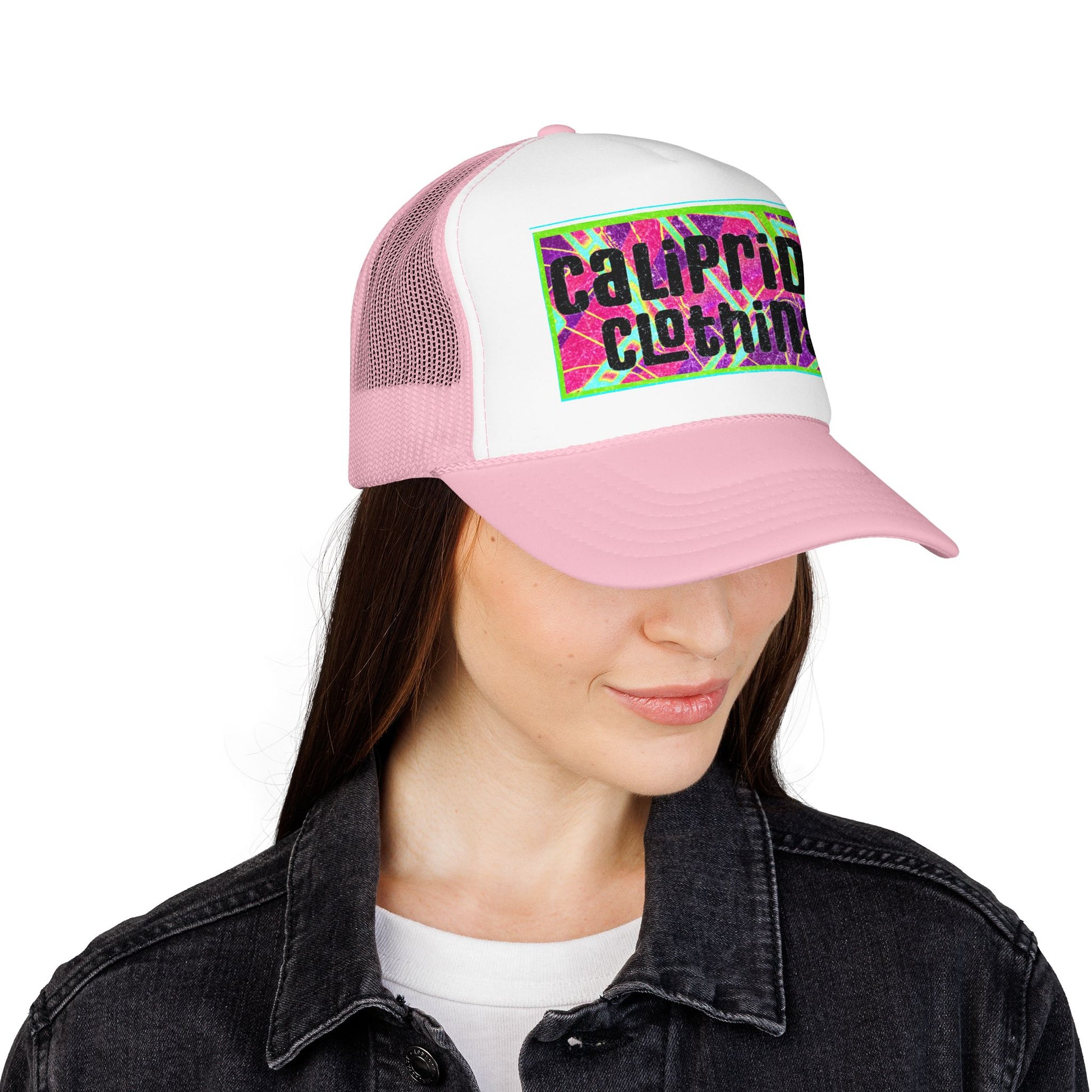 Surf & Beach Collection - Bold & Big Color Vibes, Calipride Clothing Retro Foam Trucker Hat – DFT printing