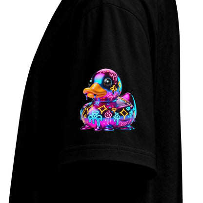 Urban Underground Collection - Neon Drip, Rub'a Ducky, Graphic 4-way T Shirt - CaliPride Clothing