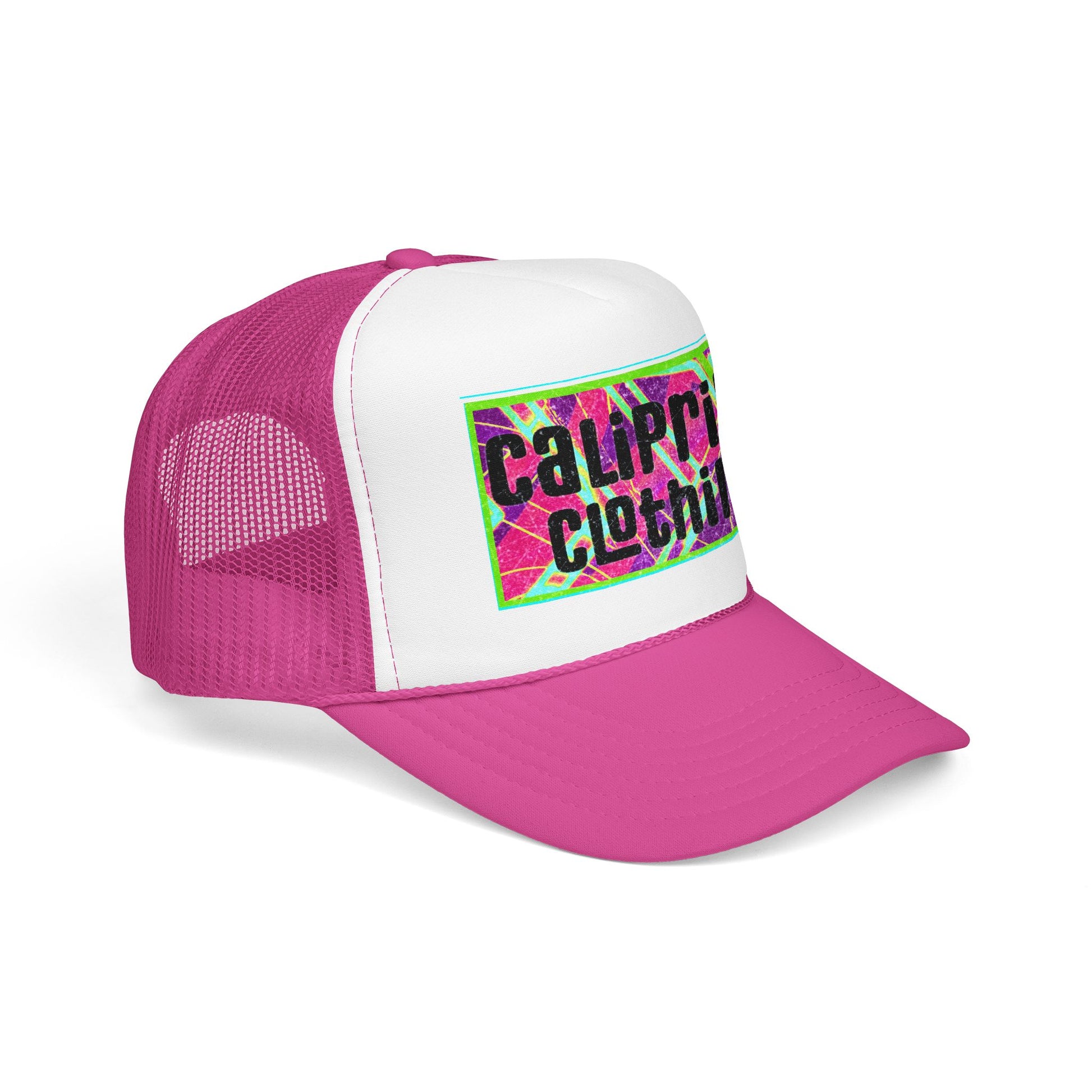 Surf & Beach Collection - Bold & Big Color Vibes, Calipride Clothing Retro Foam Trucker Hat – DFT printing