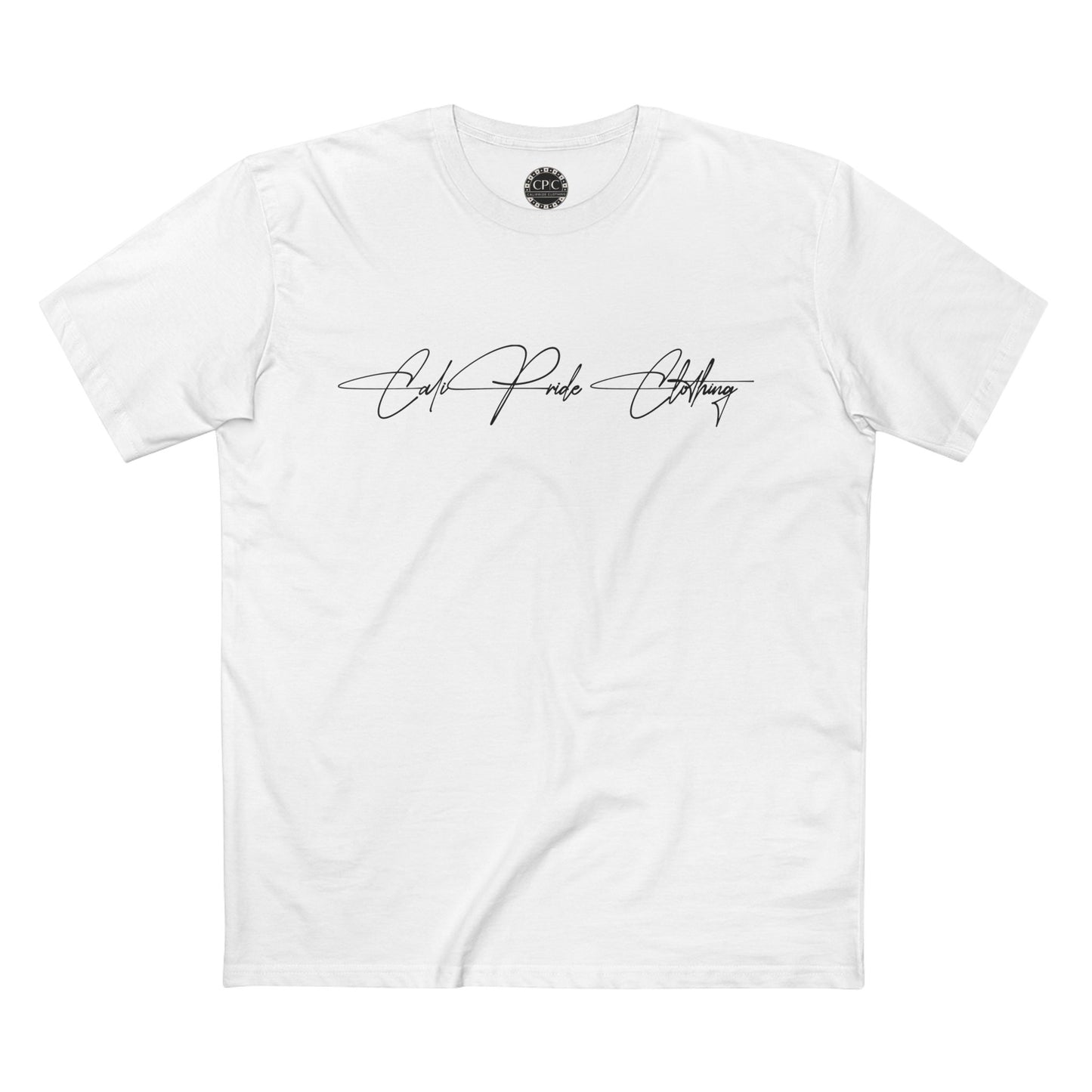The Elite Collection - Founder's Signature No. 1 Essentials, Premium T-Shirt, black logo - CaliPride Clothing