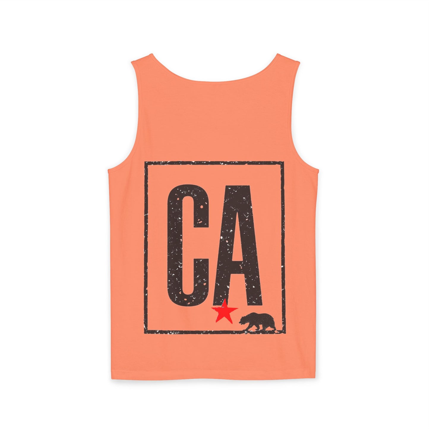 Surf & Beach Collection - CA State Bear, Tank Top | CaliPride Clothing