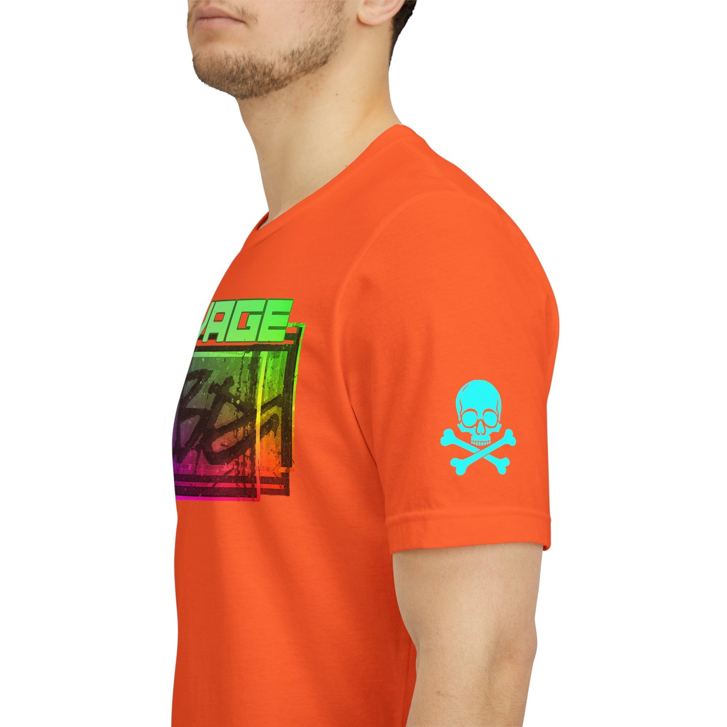 Urban Underground Collection - Distorted Savage Vibe, Graphic T Shirt - CaliPride Clothing