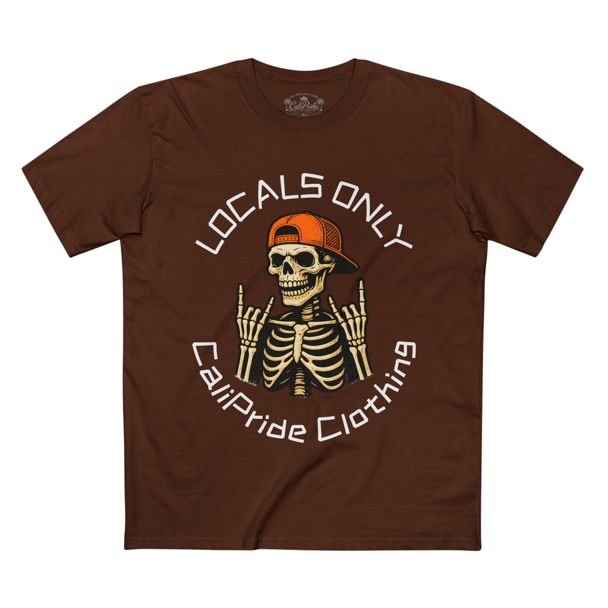 Skate & Surf Collection - Locals Only, Graphic T Shirt - CaliPride Clothing