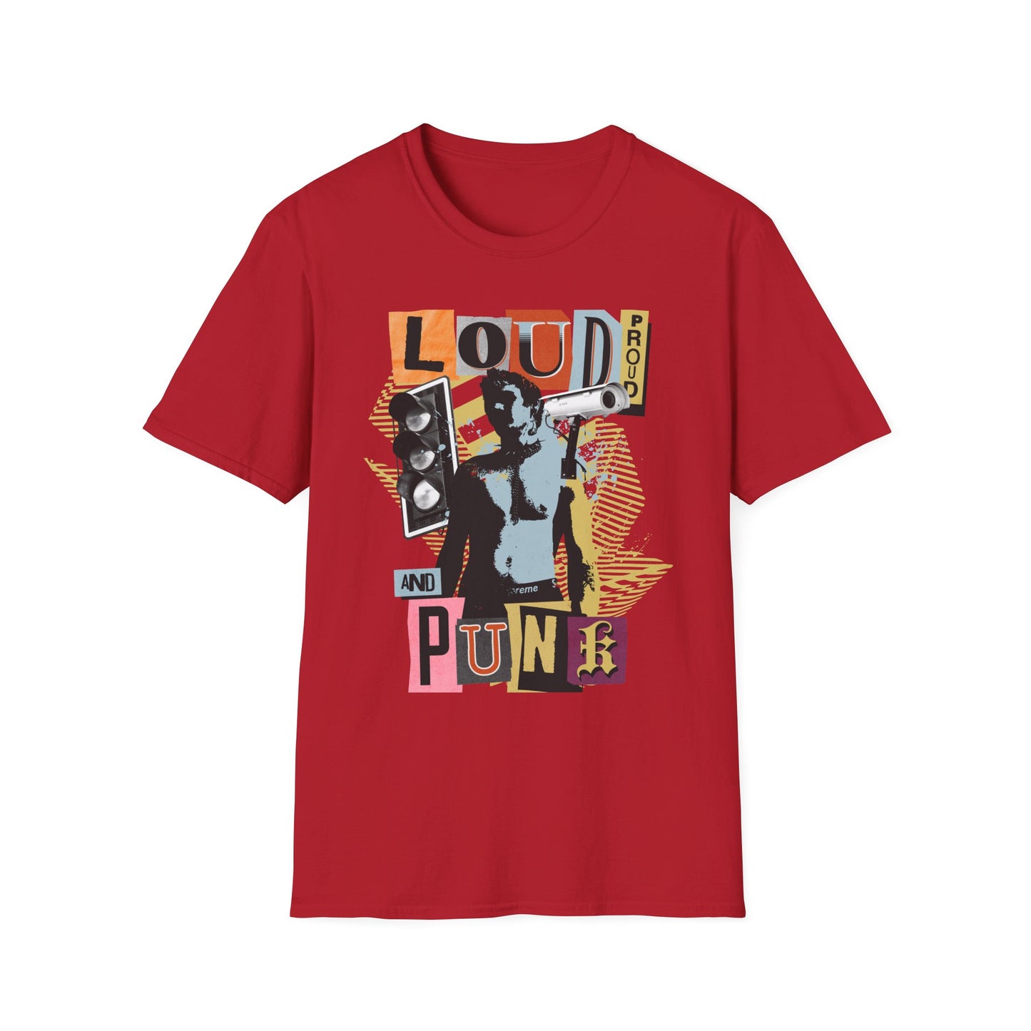 Punk - 'Loud Proud and Punk' Graphic T-Shirt