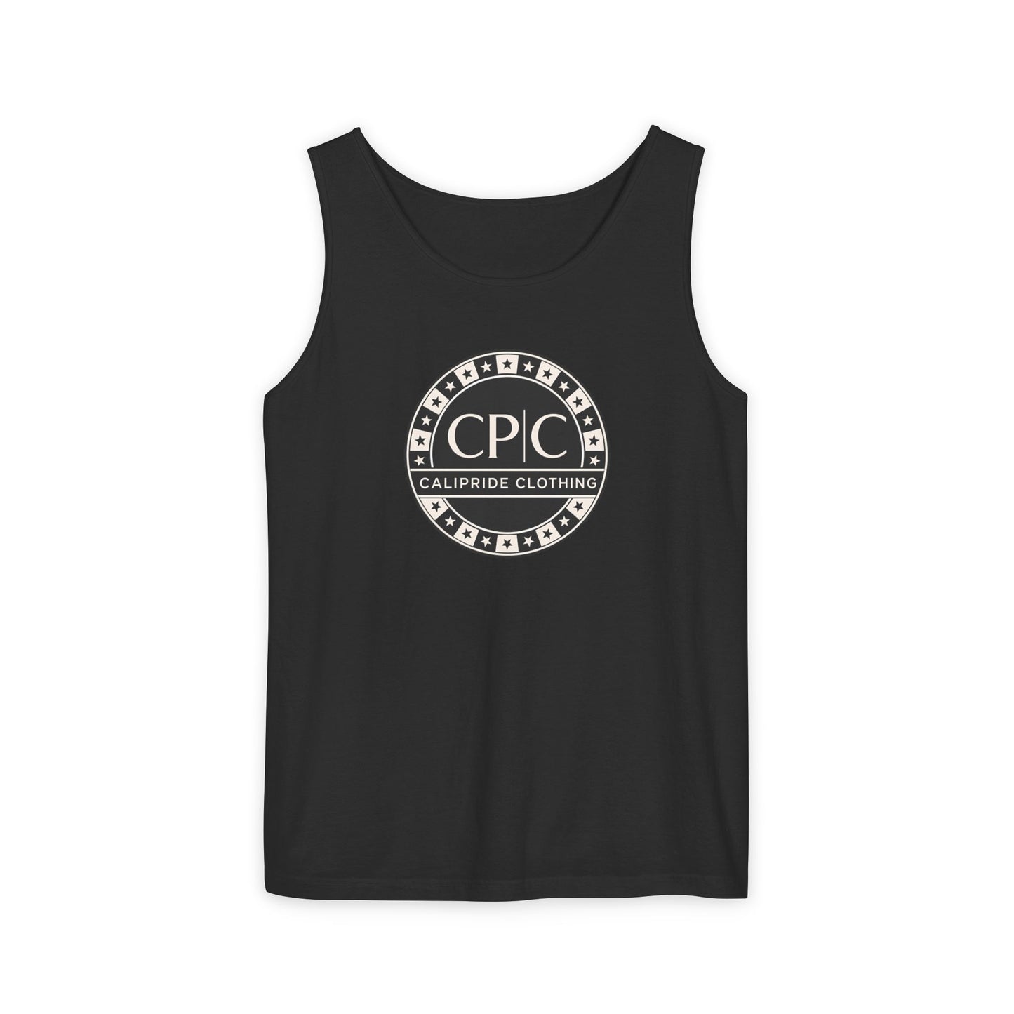Surf & Beach Collection - Iconic CaliPride Clothing Signature Logo, Tank Top - CaliPride Clothing