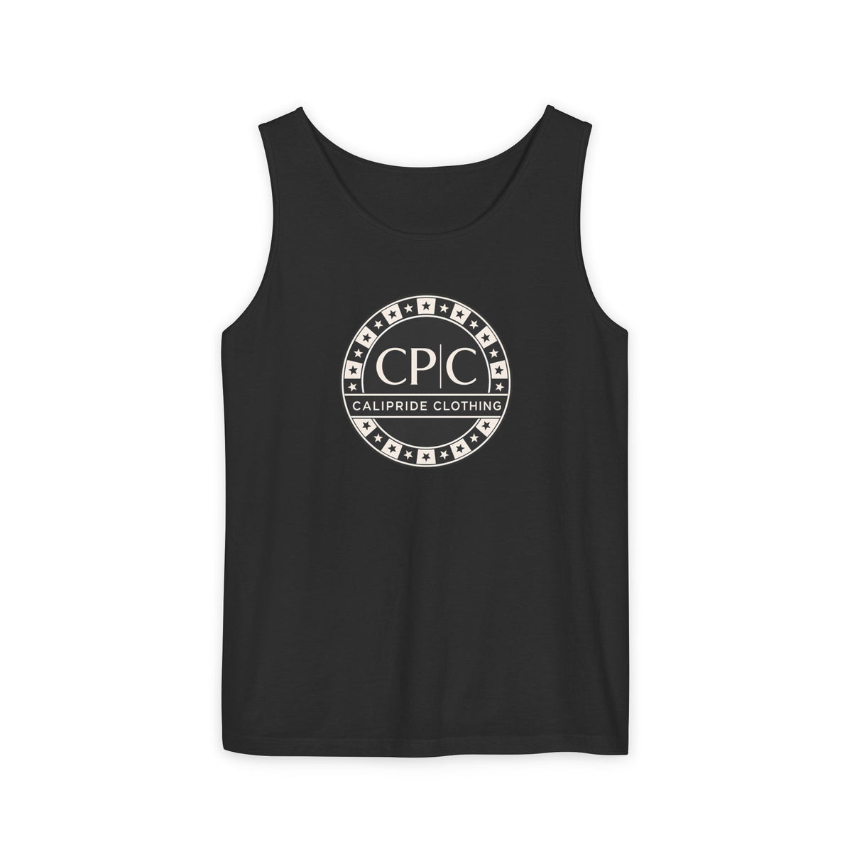 Surf & Beach Collection - Iconic CaliPride Clothing Signature Logo, Tank Top - CaliPride Clothing